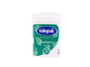 Valupak Herbals Cranberry 2000mg tablets