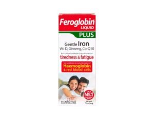 vitabiotics feroglobin plus liquid iron 200ml