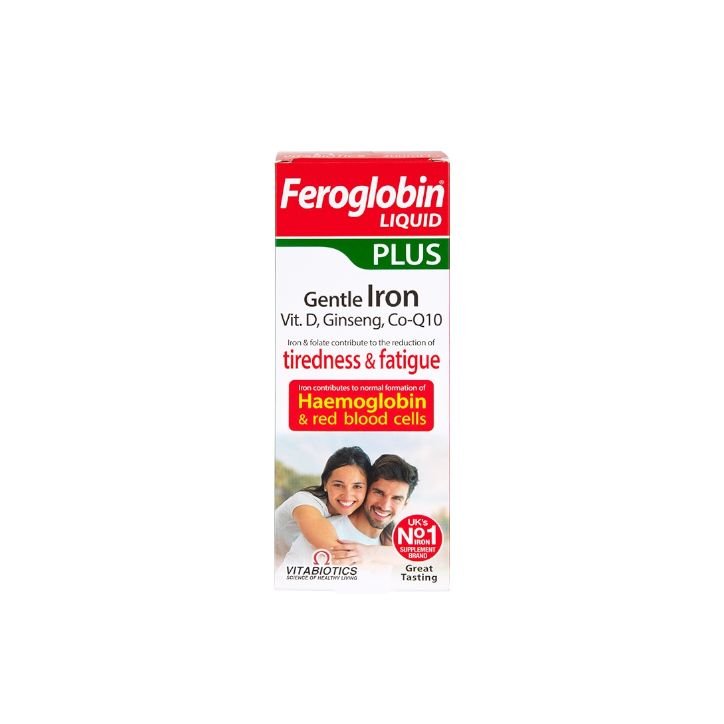 vitabiotics feroglobin plus liquid iron 200ml vitabiotics feroglobin plus liquid iron 200ml